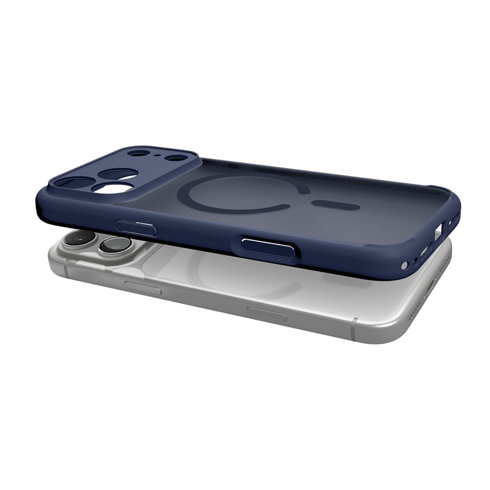 Θήκη MagSafe για Apple iPhone 18 Pro / 17 Pro, Spigen, Ultra Hybrid, Σατινέ Σκούρο Μπλε ACS11931