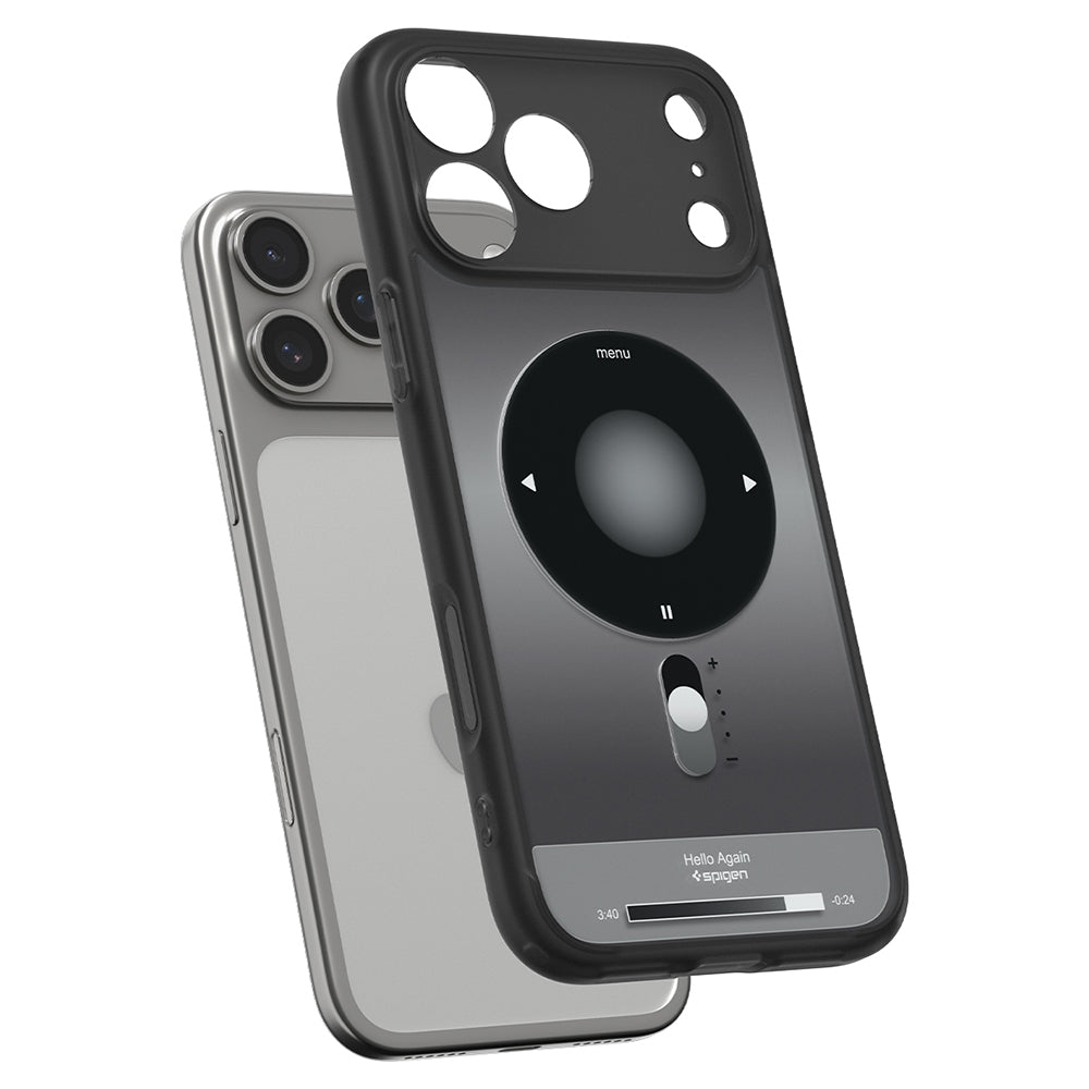 Θήκη MagSafe για Apple iPhone 18 Pro / 17 Pro, Spigen, Ultra Hybrid Classic, Μαύρη ACS12168