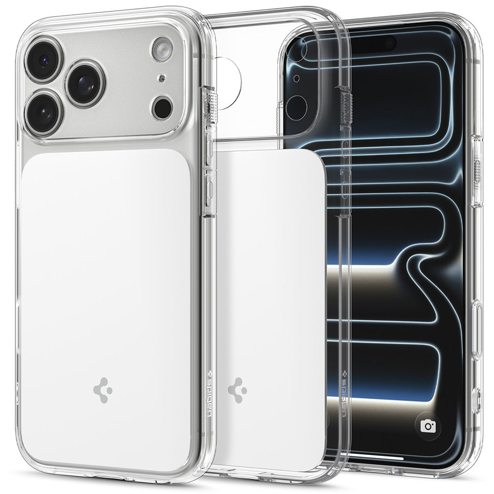 Θήκη MagSafe για Apple iPhone 18 Pro / 17 Pro, Spigen, Ultra Hybrid T, Λευκή ACS12169
