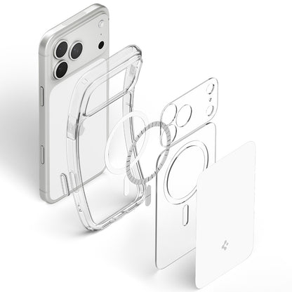 Θήκη MagSafe για Apple iPhone 18 Pro / 17 Pro, Spigen, Ultra Hybrid T, Λευκή ACS12169