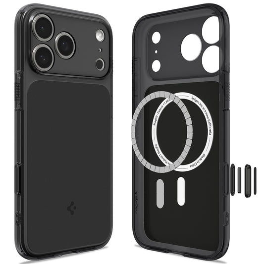 Θήκη MagSafe για Apple iPhone 18 Pro / 17 Pro, Spigen, Ultra Hybrid T, Μαύρο Ματ ACS12171
