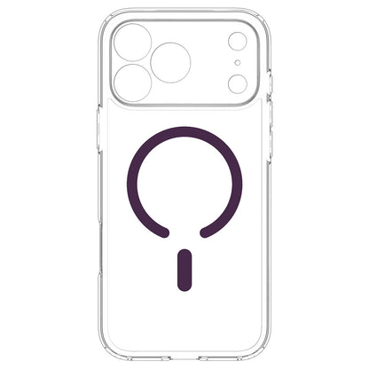 Θήκη MagSafe για Apple iPhone 18 Pro / 17 Pro, Spigen, Ultra Hybrid, Διαφανής Μπορντό ACS12335