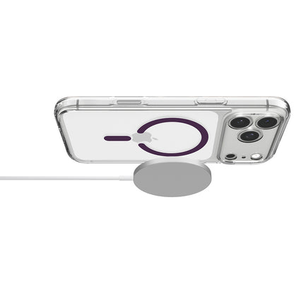 Θήκη MagSafe για Apple iPhone 18 Pro / 17 Pro, Spigen, Ultra Hybrid, Διαφανής Μπορντό ACS12335