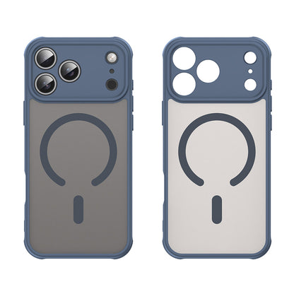 Θήκη MagSafe για Apple iPhone 18 Pro / 17 Pro, Techsuit, HaloFrost II, Μπλε Σκούρο