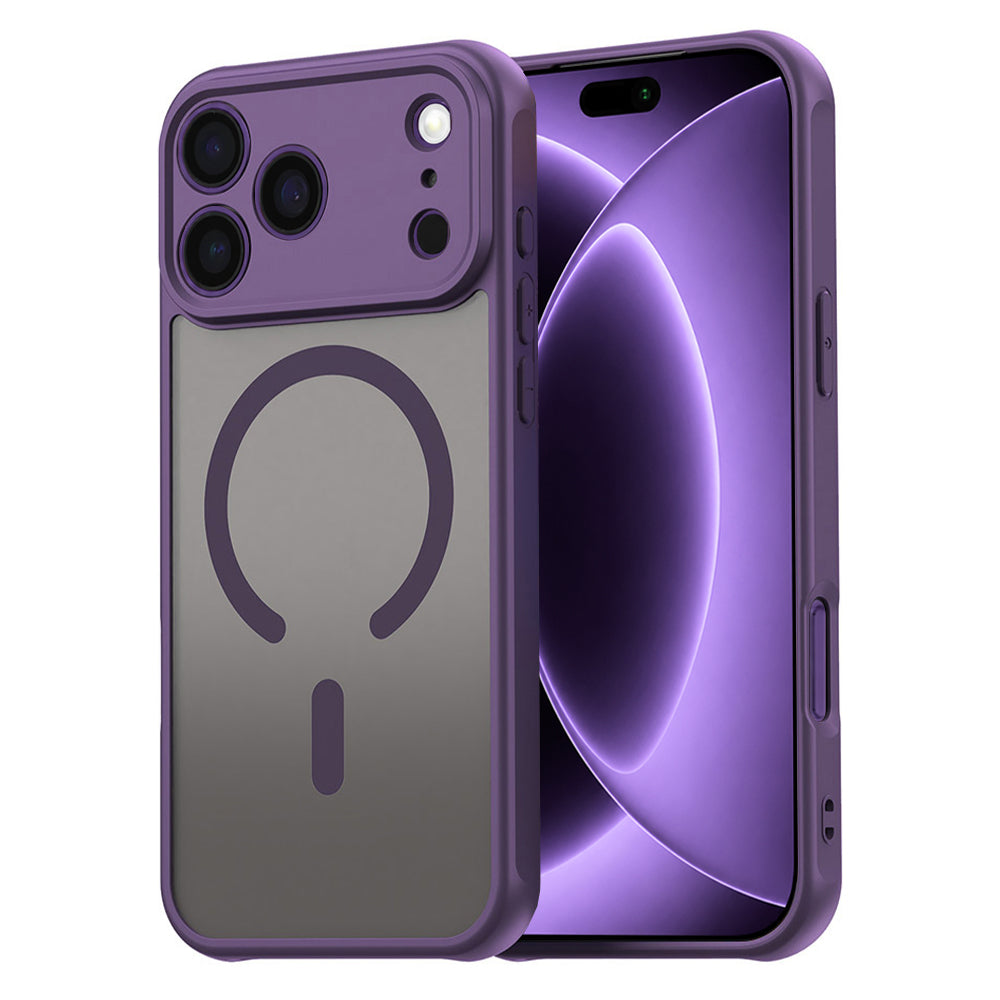 Θήκη MagSafe για Apple iPhone 18 Pro / 17 Pro, Techsuit, HaloFrost II, Μωβ