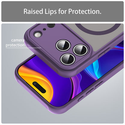 Θήκη MagSafe για Apple iPhone 18 Pro / 17 Pro, Techsuit, HaloFrost II, Μωβ