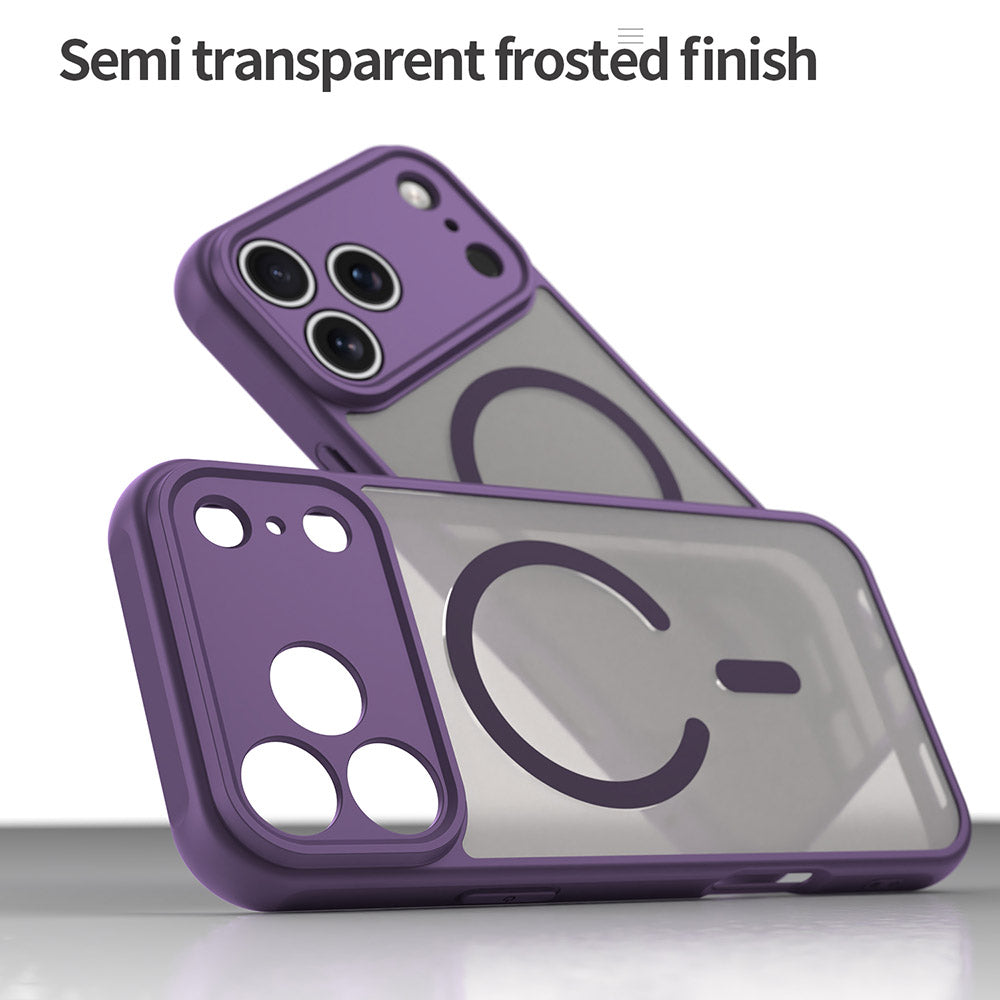 Θήκη MagSafe για Apple iPhone 18 Pro / 17 Pro, Techsuit, HaloFrost II, Μωβ