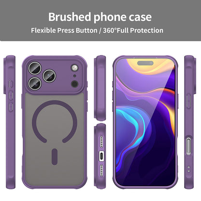 Θήκη MagSafe για Apple iPhone 18 Pro / 17 Pro, Techsuit, HaloFrost II, Μωβ
