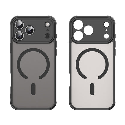 Θήκη MagSafe για Apple iPhone 18 Pro / 17 Pro, Techsuit, HaloFrost II, Μαύρη