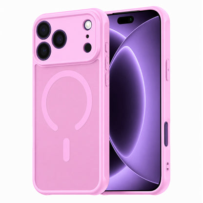 Θήκη MagSafe για Apple iPhone 18 Pro / 17 Pro, Techsuit, HaloFrost II, Ροζ