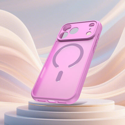 Θήκη MagSafe για Apple iPhone 18 Pro / 17 Pro, Techsuit, HaloFrost II, Ροζ