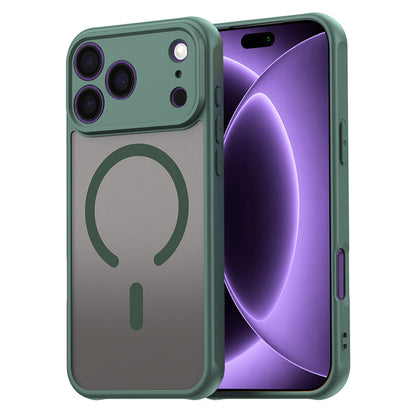 Θήκη MagSafe για Apple iPhone 18 Pro / 17 Pro, Techsuit, HaloFrost II, Πράσινο