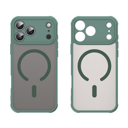 Θήκη MagSafe για Apple iPhone 18 Pro / 17 Pro, Techsuit, HaloFrost II, Πράσινο