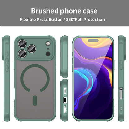 Θήκη MagSafe για Apple iPhone 18 Pro / 17 Pro, Techsuit, HaloFrost II, Πράσινο