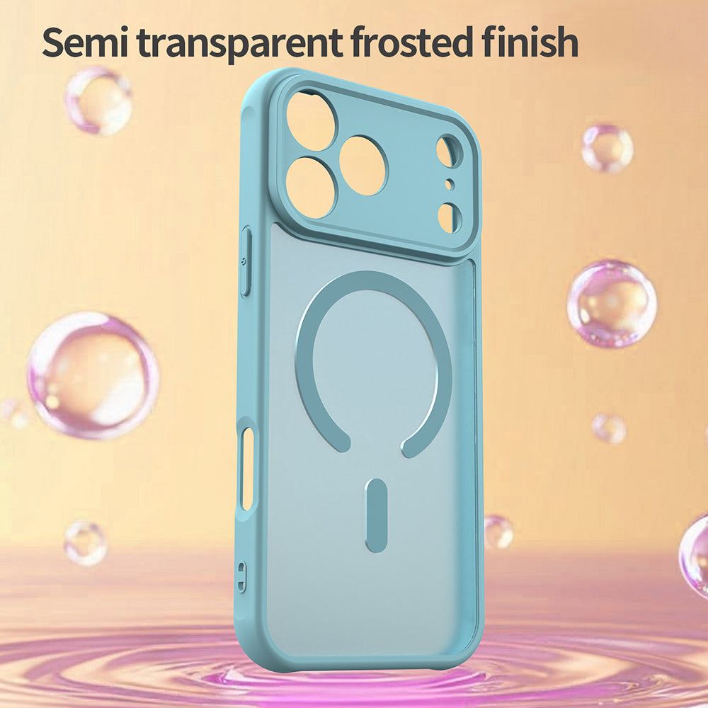 Θήκη MagSafe για Apple iPhone 18 Pro / 17 Pro, Techsuit, HaloFrost II, Ανοιχτό Πράσινο