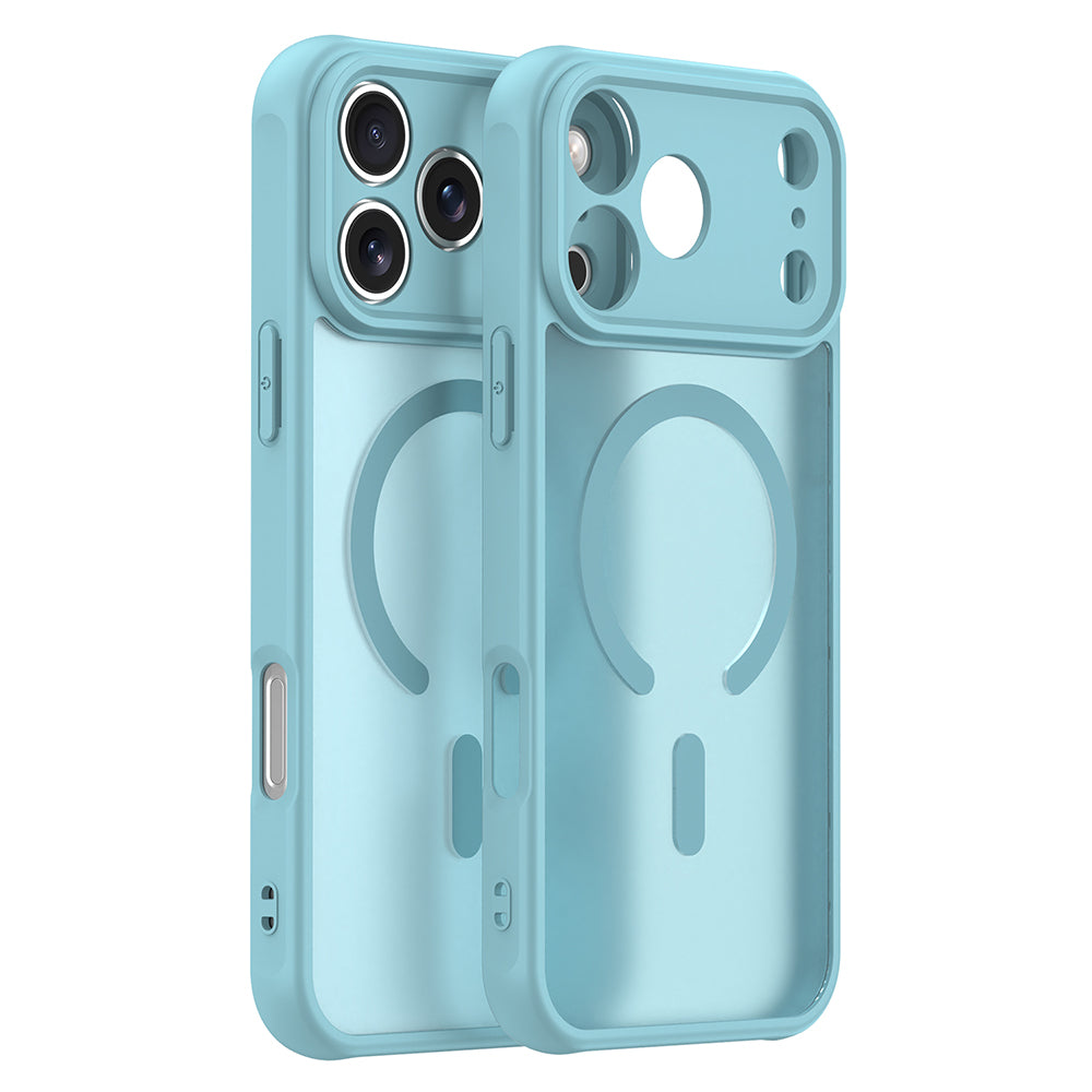 Θήκη MagSafe για Apple iPhone 18 Pro / 17 Pro, Techsuit, HaloFrost II, Ανοιχτό Πράσινο