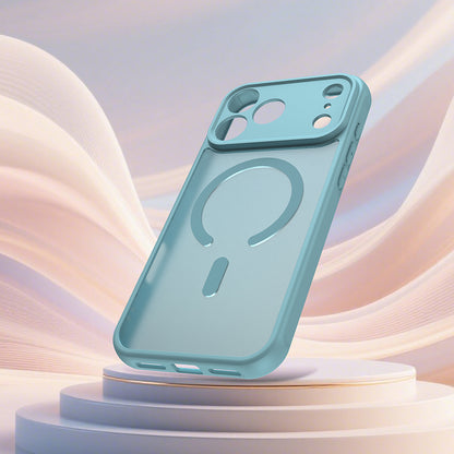 Θήκη MagSafe για Apple iPhone 18 Pro / 17 Pro, Techsuit, HaloFrost II, Ανοιχτό Πράσινο