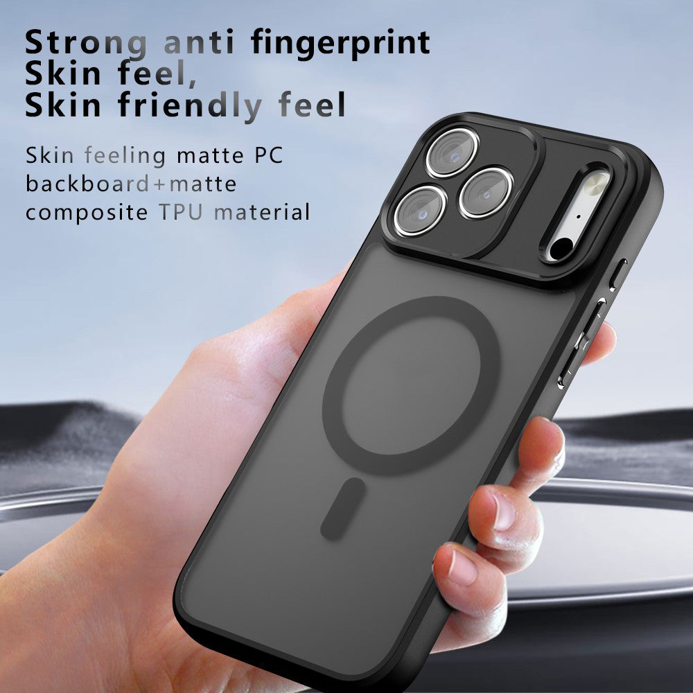 MagSafe Case for Apple iPhone 18 Pro / 17 Pro, Techsuit, PureFrost, Satin Black