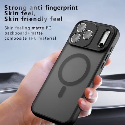MagSafe Case for Apple iPhone 18 Pro / 17 Pro, Techsuit, PureFrost, Satin Black