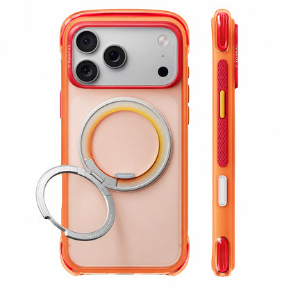 MagSafe Case for Apple iPhone 18 Pro / 17 Pro, Torras, O3 Air Core, Orange