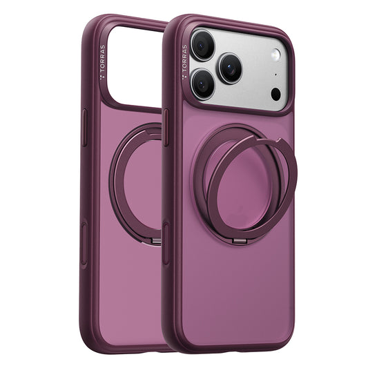 Θήκη MagSafe για Apple iPhone 18 Pro / 17 Pro, Torras, Ostand O1 Guardian, Μωβ