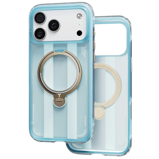 Θήκη MagSafe για Apple iPhone 18 Pro / 17 Pro, Torras, Ostand Q3 Air Football, Μπλε