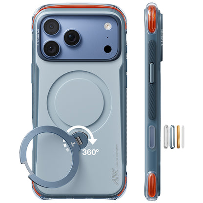 Θήκη MagSafe για Apple iPhone 18 Pro / 17 Pro, Torras, Ostand Q3 Air Pro, Μπλε