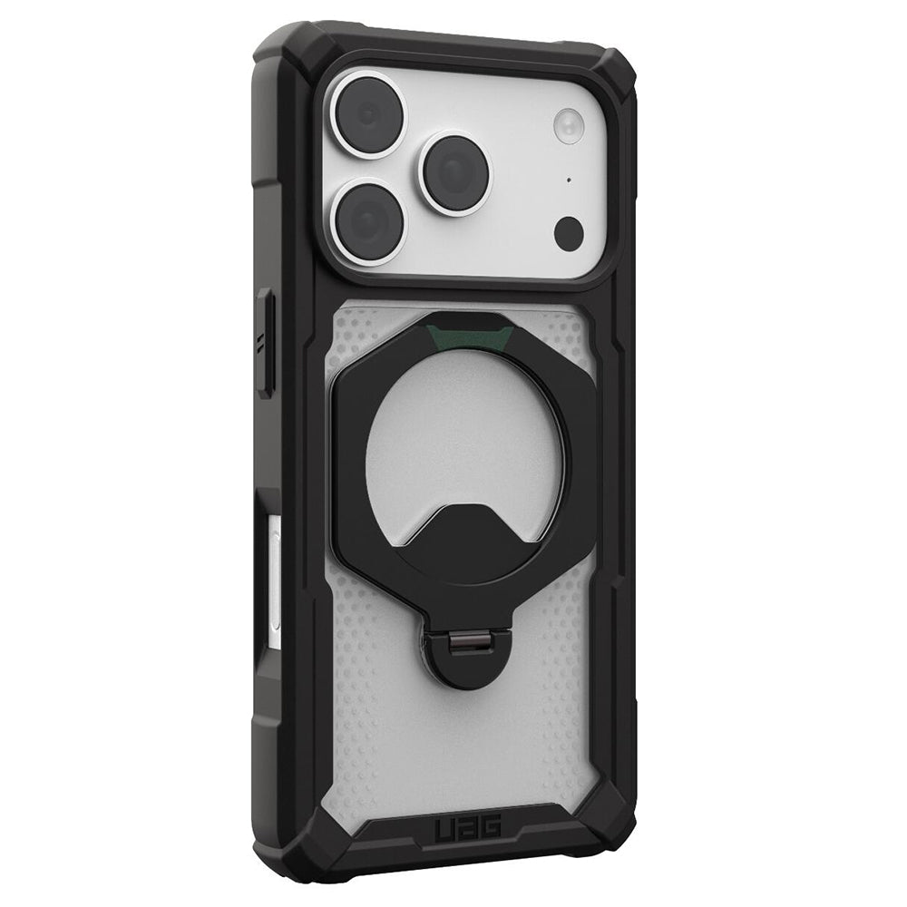 MagSafe Case for Apple iPhone 18 Pro / 17 Pro, Urban Armor Gear, Plasma XTE, Transparent Black