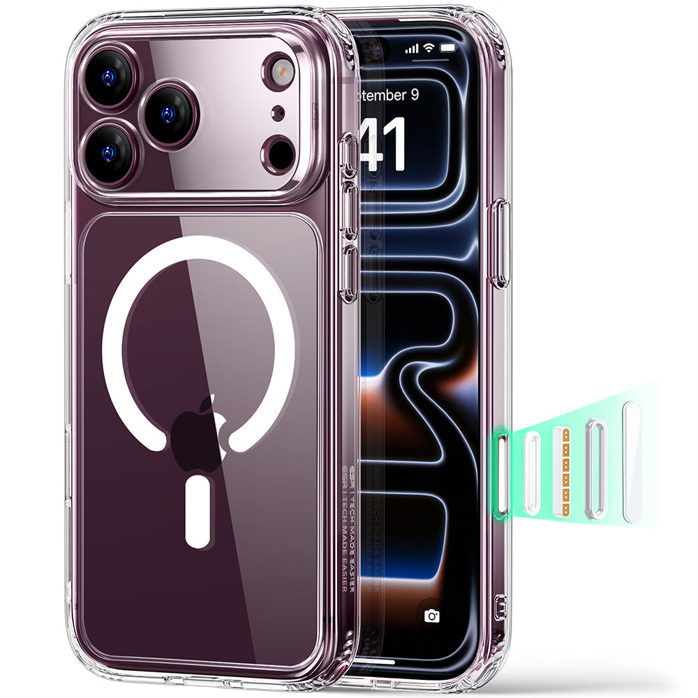 Θήκη MagSafe για Apple iPhone 18 Pro, ESR, Classic Hybrid, Διαφανής
