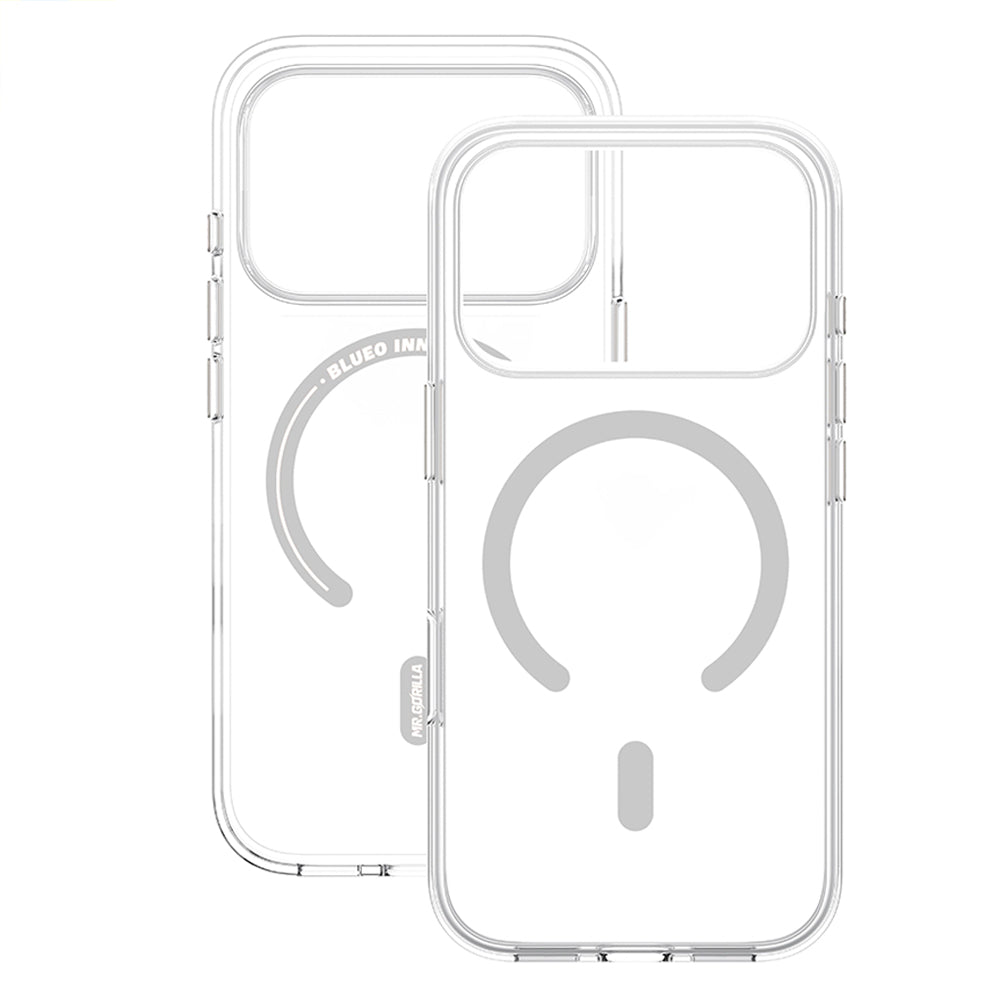 Θήκη MagSafe για Apple iPhone 18 Pro Max / 17 Pro Max, Blueo, Crystal Pro Anti-Drop, Διαφανής