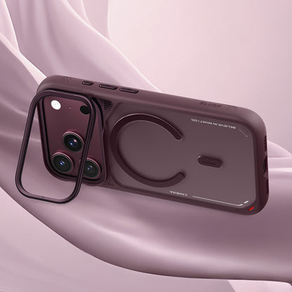 Θήκη MagSafe για Apple iPhone 18 Pro Max / 17 Pro Max, Blueo, Heat Dissipation Stand, Σατινέ Μπλε