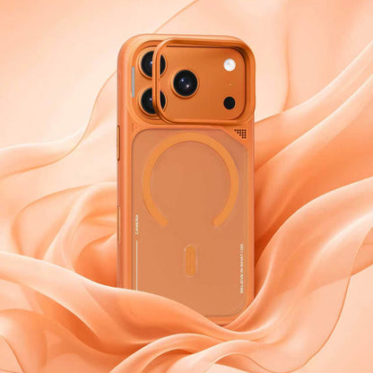 Θήκη MagSafe για Apple iPhone 18 Pro Max / 17 Pro Max, Blueo, Heat Dissipation Stand, Σατινέ Μπλε