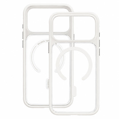 Θήκη MagSafe για Apple iPhone 18 Pro Max / 17 Pro Max, Blueo, φιλική προς το δέρμα, αντικραδασμική, σατινέ λευκή