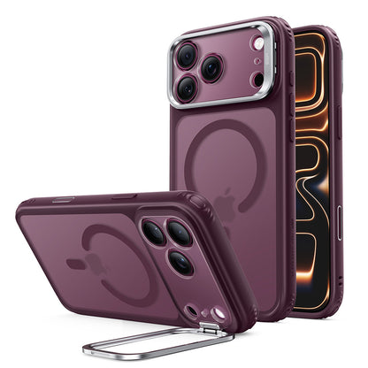 Θήκη MagSafe για Apple iPhone 18 Pro Max / 17 Pro Max, ESR, Classic Hybrid Kickstand, Σκούρο Βυσσινί Ματ