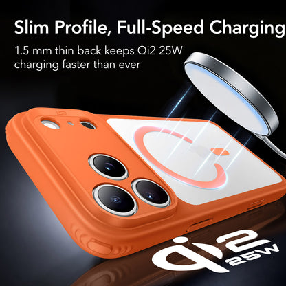 MagSafe Case for Apple iPhone 18 Pro Max / 17 Pro Max, ESR, Classic Hybrid, Satin Orange
