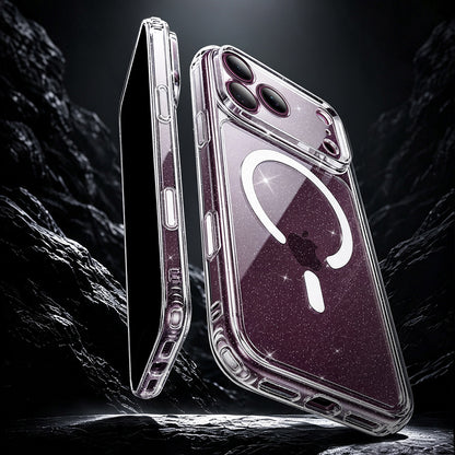 MagSafe Case for Apple iPhone 18 Pro Max / 17 Pro Max, ESR, Classic Hybrid Shimmer, Transparent