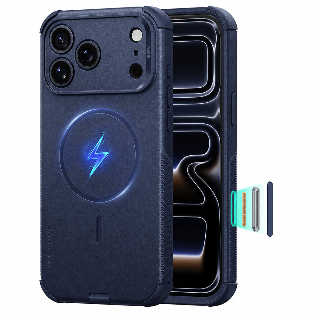MagSafe Case for Apple iPhone 18 Pro Max / 17 Pro Max, ESR, Cyber, Navy Blue