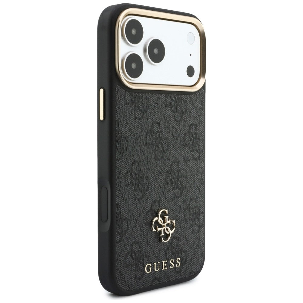 MagSafe Case for Apple iPhone 18 Pro Max / 17 Pro Max, Guess, 4G Cardslot, Black