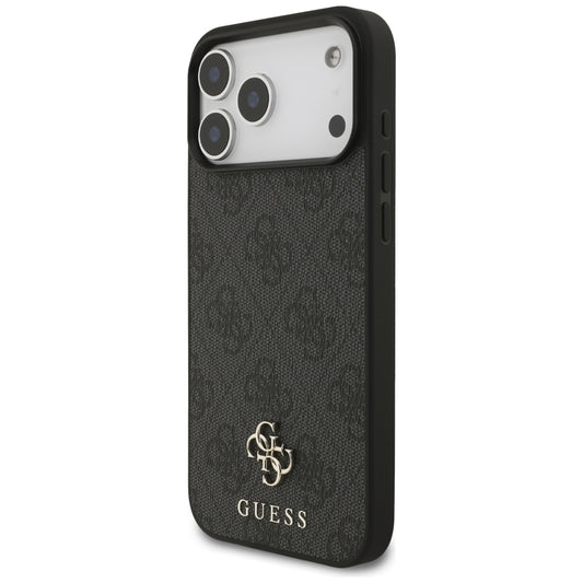 Θήκη MagSafe για Apple iPhone 18 Pro Max / 17 Pro Max, Guess, 4G Small and Classic, Μαύρο
