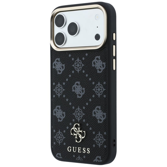 Θήκη MagSafe για Apple iPhone 18 Pro Max / 17 Pro Max, Guess, Peony 4G Small Logo, Μαύρη