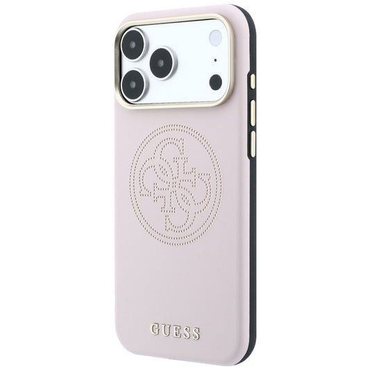 Θήκη MagSafe για Apple iPhone 18 Pro Max / 17 Pro Max, Guess, Διάτρητη 4G, Ροζ