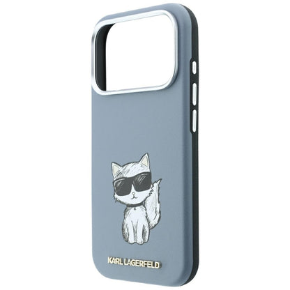 Θήκη MagSafe για Apple iPhone 18 Pro Max / 17 Pro Max, Karl Lagerfeld, Choupette Sketch, Bleu