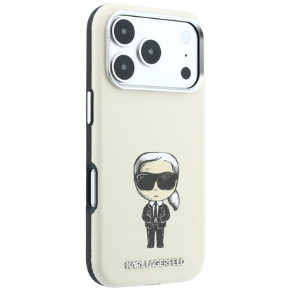 Θήκη MagSafe για Apple iPhone 18 Pro Max / 17 Pro Max, Karl Lagerfeld, Ikonik Sketch, Μπεζ