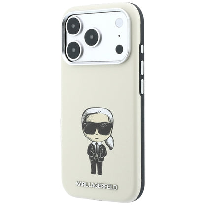 Θήκη MagSafe για Apple iPhone 18 Pro Max / 17 Pro Max, Karl Lagerfeld, Ikonik Sketch, Μπεζ