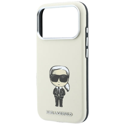 Θήκη MagSafe για Apple iPhone 18 Pro Max / 17 Pro Max, Karl Lagerfeld, Ikonik Sketch, Μπεζ