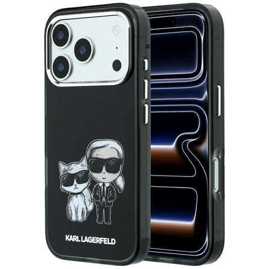Θήκη MagSafe για Apple iPhone 18 Pro Max / 17 Pro Max, Karl Lagerfeld, IML KC Bodies Sketch Print, Μαύρο