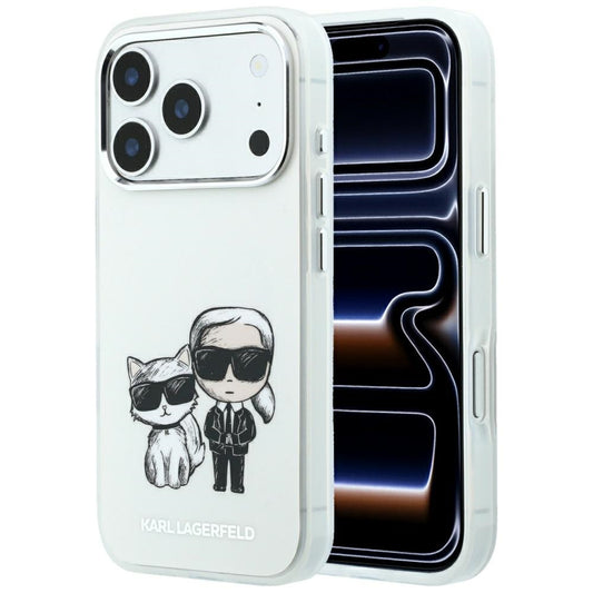 Θήκη MagSafe για Apple iPhone 18 Pro Max / 17 Pro Max, Karl Lagerfeld, KC Bodies Sketch, Μπεζ