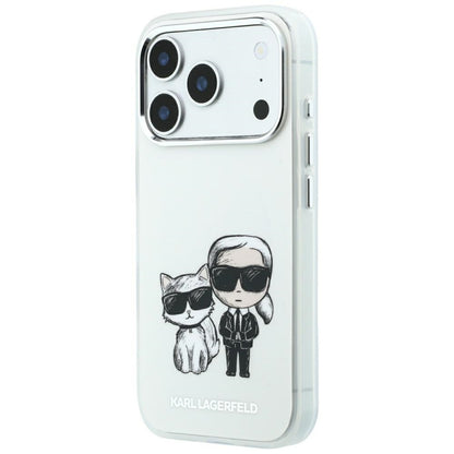 Θήκη MagSafe για Apple iPhone 18 Pro Max / 17 Pro Max, Karl Lagerfeld, KC Bodies Sketch, Μπεζ