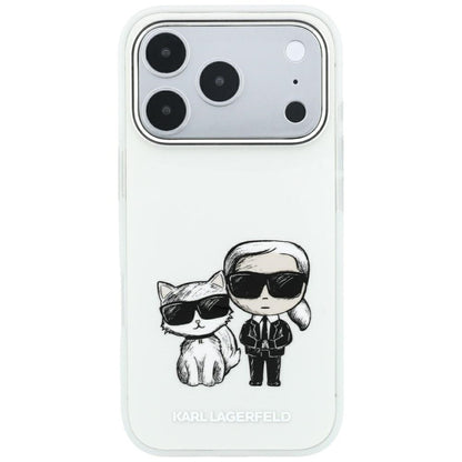 Θήκη MagSafe για Apple iPhone 18 Pro Max / 17 Pro Max, Karl Lagerfeld, KC Bodies Sketch, Μπεζ