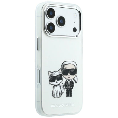 Θήκη MagSafe για Apple iPhone 18 Pro Max / 17 Pro Max, Karl Lagerfeld, KC Bodies Sketch, Μπεζ